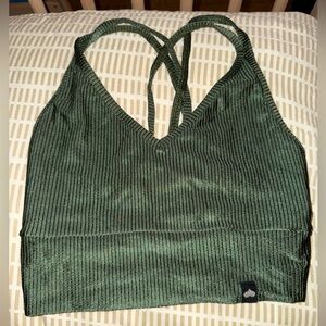 Booty by Brabants Show Stopper Top Olive Green